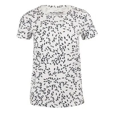 Women's T-shirt ALPINE PRO ONBERA white