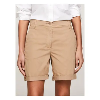 Beige women's chino shorts Tommy Hilfiger - Women's