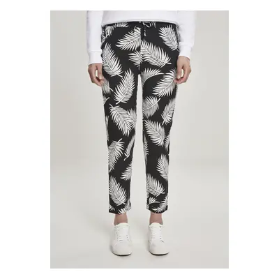 AOP women's trousers with elastic waistband at the front