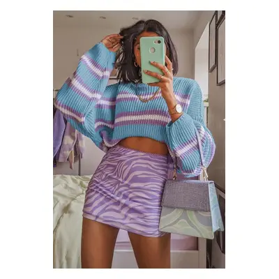 Madmext Mad Girls Lilac Sweater