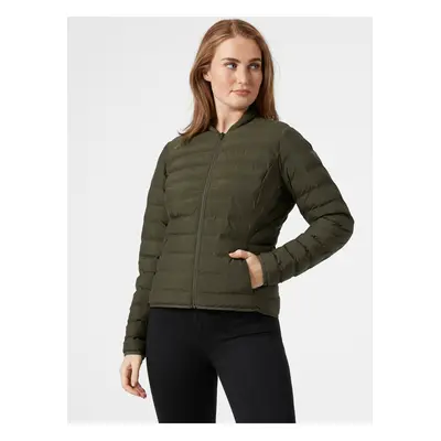 Khaki women's quilted jacket HELLY HANSEN - Women