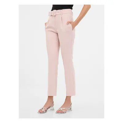 Light pink women's trousers ORSAY - Women's