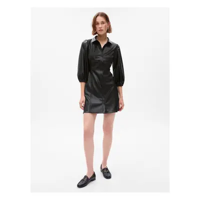 GAP Faux Leather Dress - Women's