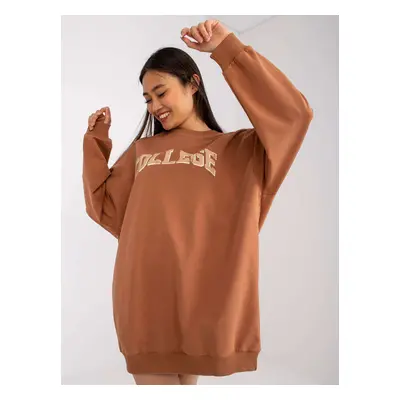 Sweatshirt-FA-BL-7649.85P-light brown