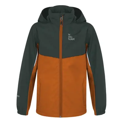 Children's jacket Hannah Brons II Balsam Green/Burnt Orange 122/128 cm