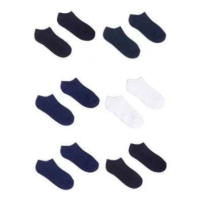 Yoclub Kids's 6Pack Boys' Ankle Thin Socks SKS-0027C-0000-004