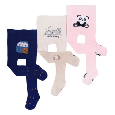 Yoclub Kids's 3Pack Tights RAB-0004G-A400