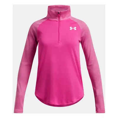 Under Armour Girls' T-shirt Tech Graphic 1/2 Zip - Girls