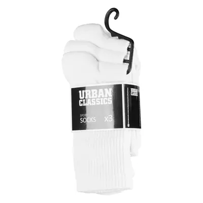 Sports Socks 3-Pack White