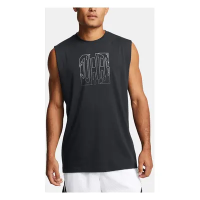 Under Armour Men's Tank Top Curry SLVS Tee - Men