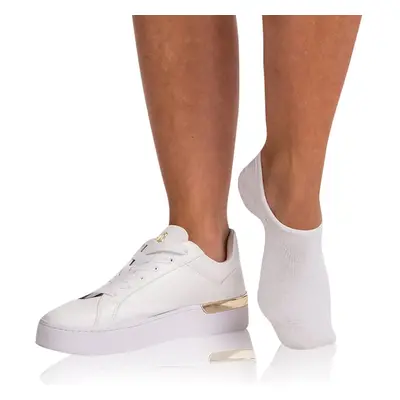 Bellinda BAMBOO FOOTIES SOCKS - Bamboo Extra Low Women's Socks - White