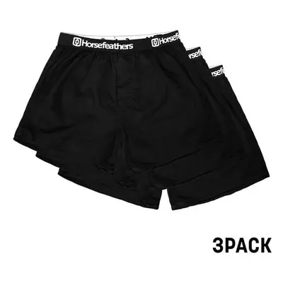 3PACK men's briefs Horsefeathers Frazier black