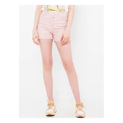 Pink Striped Shorts CAMAIEU - Women