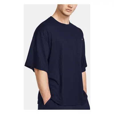 Under Armour UA Rival Waffle Crew-BLU T-Shirt - Mens