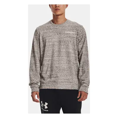 Under Armour Sweatshirt UA Rival Terry Logo Crew-WHT - Mens