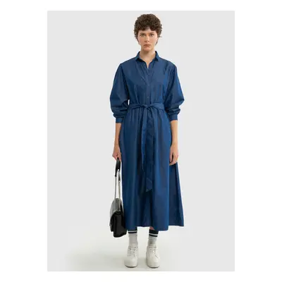 Big Star Woman's Denim Dress Dress 475 Medium Denim