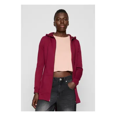 Women's Sweat Parka Burgundy