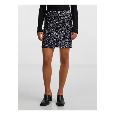 Women's Black Sequin Skirt Pieces Kam - Women