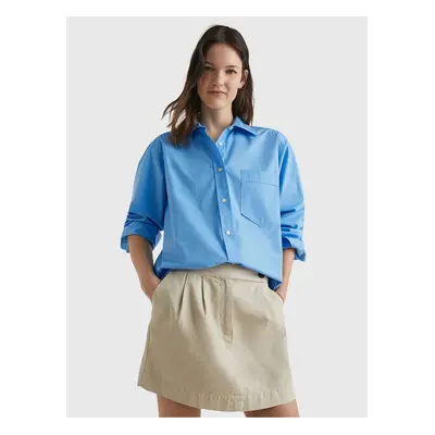 Blue Ladies Shirt Tommy Hilfiger - Women