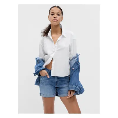 GAP Denim Shorts girlfriend mid rise - Women