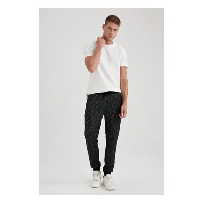 DEFACTO Slim Fit Waist Tie Elastic Leg Pocket Jogger Sweatpants