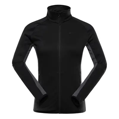 Women's quick-drying hoodie with cool-dry ALPINE PRO VORNA black