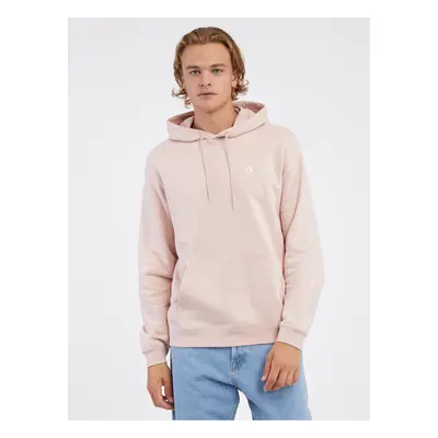 Light Pink Unisex Hoodie Converse Go-To Embroidered - Men