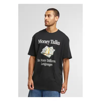 Men's T-shirt Money Talks Oversize black