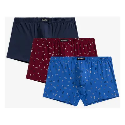 Men's boxers ATLANTIC 3Pack - multicolor