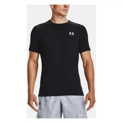 Under Armour T-Shirt UA HG Armour Fitted SS-BLK - Men