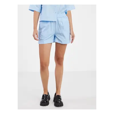 Light blue women shorts Noisy May Frig - Women