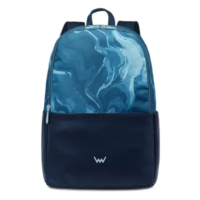 VUCH Zane Marble Blue Backpack