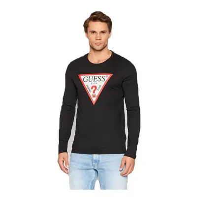 Guess Man's Longsleeve Shirt M2YI31I3Z11 JBLK