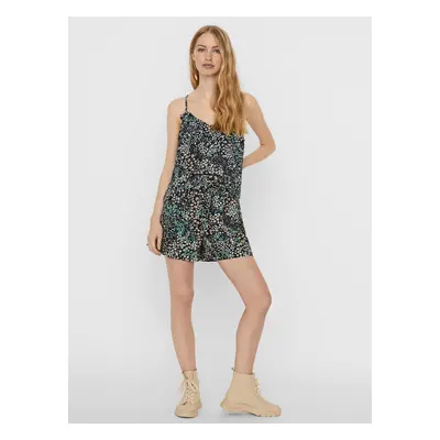 Navy blue floral top VERO MODA Hannah - Women