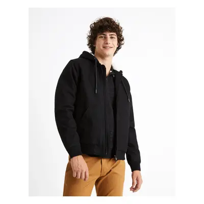 Celio Zippered Jacket Cuhoodie - Men