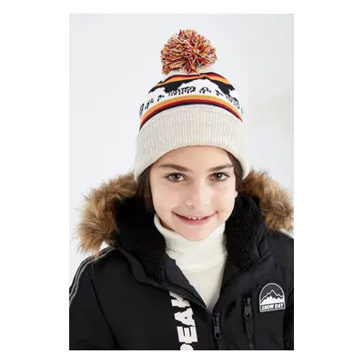 DEFACTO Boy's Pompom Beanie