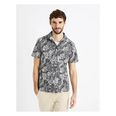 Celio Patterned Shirt Daprinti - Men