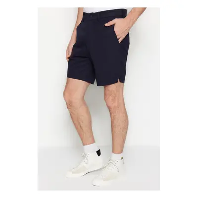 Trendyol Navy Blue Regular Fit Shorts