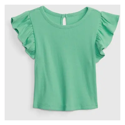 GAP Kids T-shirt with ruffles - Girls