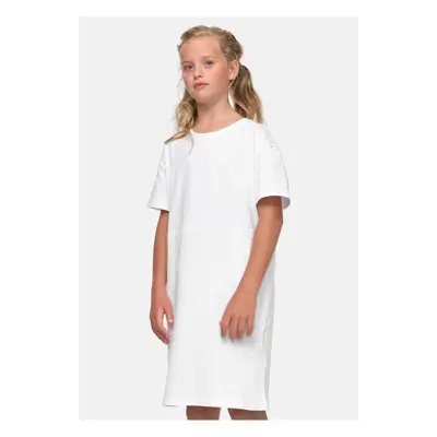 Girls' Organic Oversized T-Shirt White