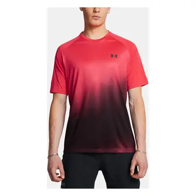 Men's T-shirt Under Armour UA Tech Fade SS-RED - Men's