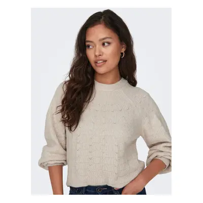 Beige women's sweater JDY Noora - Women