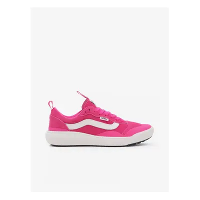 Pink Women's Leather Sneakers VANS UA UltraRange EXO SE - Women