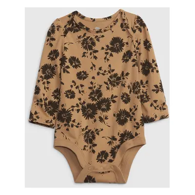 GAP Baby body organic floral long sleeve - Girls