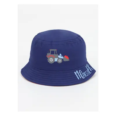 Yoclub Kids's Boys' Summer Hat CKA-0273C-1900 Navy Blue