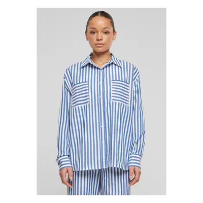 Women's shirt Striped Relaxed white/blue