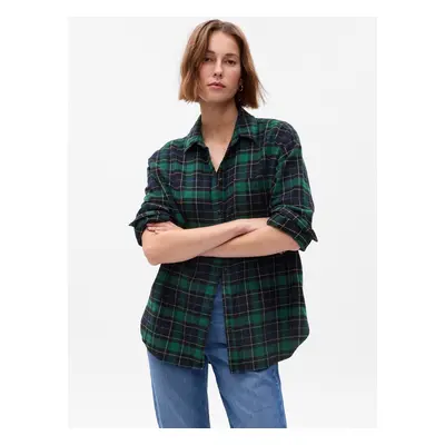 GAP Flannel Plaid Shirt - Women