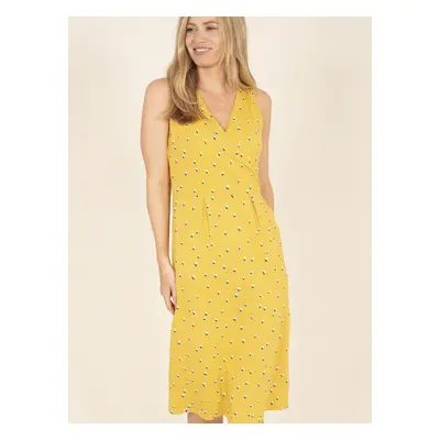 Yellow Patterned Dress Brakeburn - Women