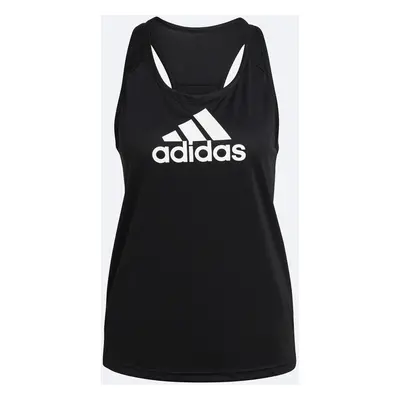 Women's tank top adidas BL TK Black/White