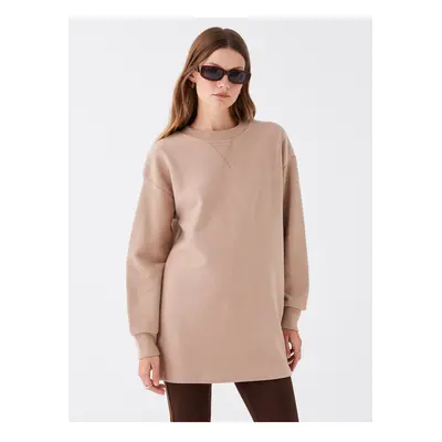 LC Waikiki Crew Neck Plain Long Sleeve Women's Tunic